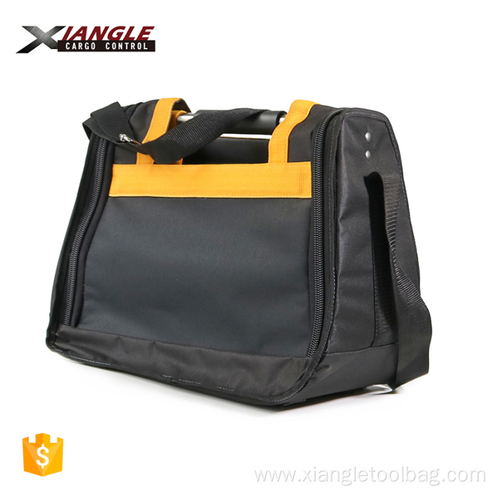 Expandable Open Tote Tool Bag with Shoulder Strap